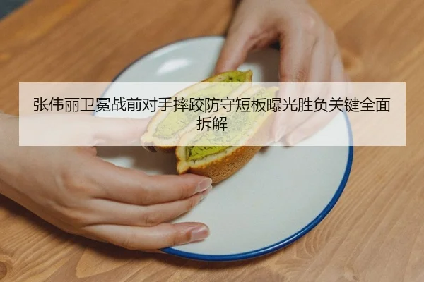 张伟丽卫冕战前对手摔跤防守短板曝光胜负关键全面拆解